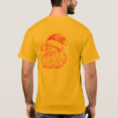 クリスマスTシャツ Tシャツ (裏面)