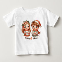 クリスマスTシャ子供へツ