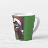 クリスマスTレックス2 カフェラテマグ (右アングル)