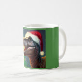 クリスマスTレックス2 コーヒーマグカップ (正面右)
