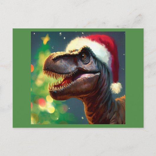 クリスマスTレックス2 シーズンポストカード (正面)