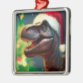 クリスマスTレックス2 メタルオーナメント (左)