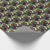 クリスマスTレックス2 ラッピングペーパー (角)