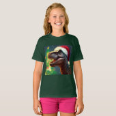 クリスマスTレックス2 Tシャツ (正面フル)