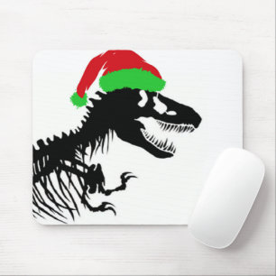 クリスマスTレックス マウスパッド