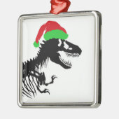 クリスマスTレックス メタルオーナメント (左)