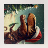 クリスマスTレックス(4) ジグソーパズル (横)