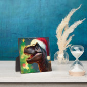 クリスマスT-Rex 2 フォトプラーク (インサイチュ)
