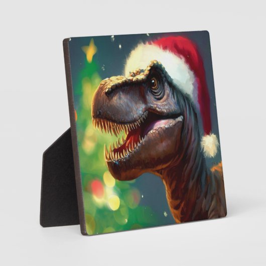クリスマスT-Rex 2 フォトプラーク (正面)