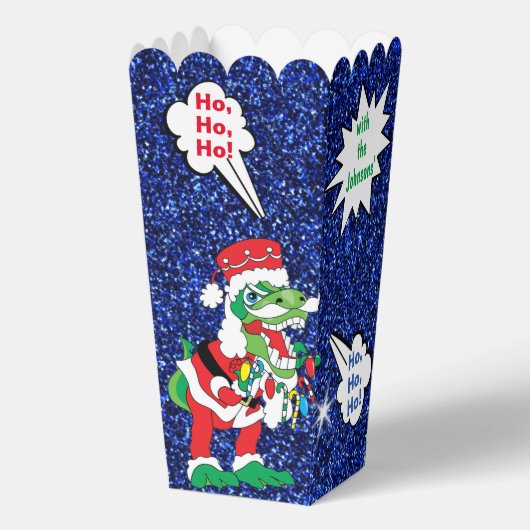 クリスマスTySantaSaurusレックスのボックス フェイバーボックス (正面)