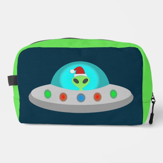 クリスマスUFOホーホソーサーエイリアン飛んでいる皿 ドップキット (正面)