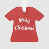 クリスマスUSAとイギリス国旗のハートとサンタハット オーナメント (裏面)