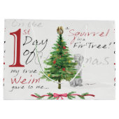 クリスマスWEIMSの最初日 ラージペーパーバッグ (裏面)