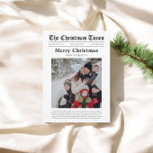 クリスマスWhat A Yearの新聞写真 シーズンカード