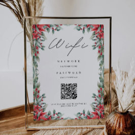 クリスマスWifiコード、QRコードWifi Connect 招待状