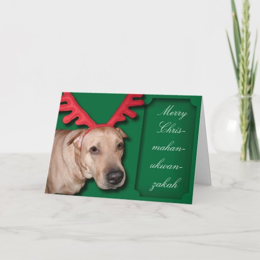 クリスマハヌクワンザメリーカ シーズンカード (正面)