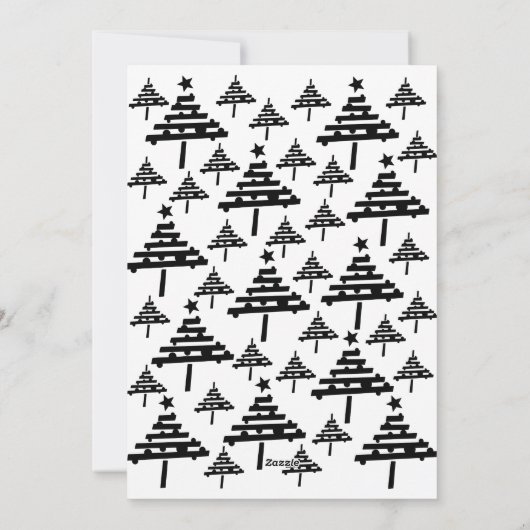 クリスマパーソナライズされたスカスタム・ホリデー・フォト・カード シーズンカード (裏面)