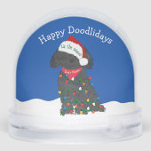 クリスマパーソナライズされたスライトラブラドール (裏面)