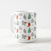 クリスマホリディマグ コーヒーマグカップ (正面左)