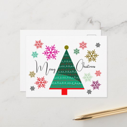 クリスマポストカード ポストカード (正面/裏面インサイチュ)