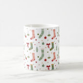 クリスマムグフェスティバルホリデーホホ コーヒーマグカップ (中央)