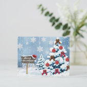 クリスマメリース シーズンポストカード (スタンド正面)