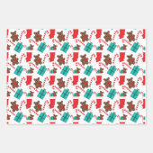 クリスマン ラッピングペーパーシート (正面3)