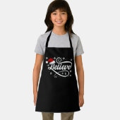 クリスマ信じスサンタクロース – Santa Hat Black エプロン (インサイチュ)