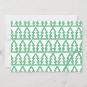 クリスマ数々のス写真明るいモダンカラフル 案内状 (裏面)