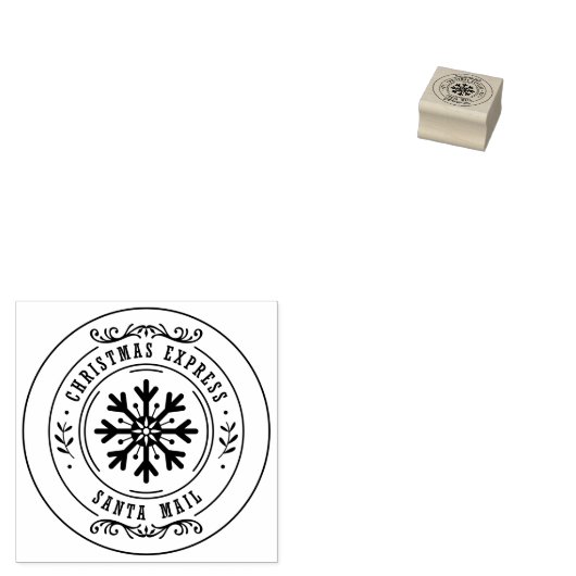 クリスマ表現スレッドクラシック ラバースタンプ (押印)