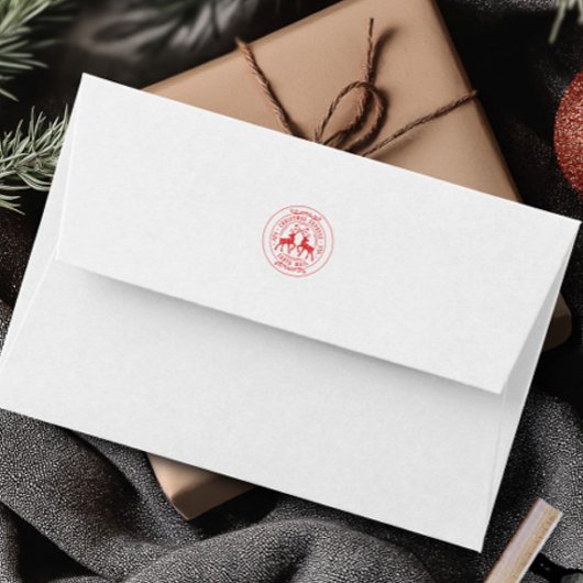 クリスマ表現スレッドクラシック ラバースタンプ