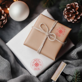 クリスマ表現スレッドクラシック ラバースタンプ