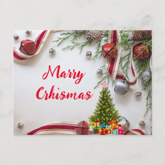 クリスマ ポストカード