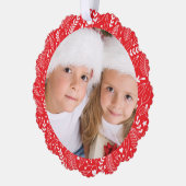 クリスミニマルマメリースと明るいシンプル オーナメントカード (左)