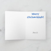 クリスムカサンタグリーティおもしろいングカード シーズンカード (内部)