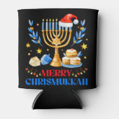 クリスムカメリーカホリデーハヌッカパジャマファミリー 缶クーラー (正面)