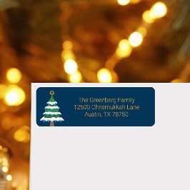 クリスムカメリーーキュートHanukkahクリスマスパーティー ラベル