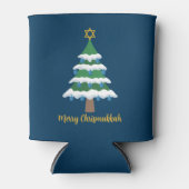 クリスムカメリーーキュートHanukkahクリスマスパーティー 缶クーラー (正面)