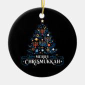 クリスムカメリーーユダヤ教ホリデーハヌカー セラミックオーナメント (正面)