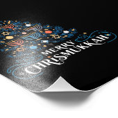 クリスムカメリーーユダヤ教ホリデーハヌカー フォトプリント            (角)