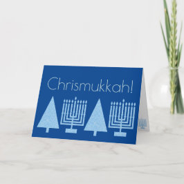 クリスムカライトブルーホリデーあなたの写真を追加 シーズンカード