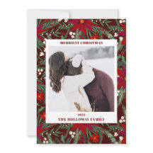 クリスメリースフローラ赤い緑の写真