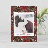 クリスメリースフローラ赤い緑の写真 シーズンカード (スタンド正面)