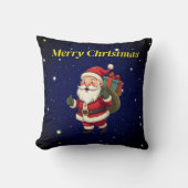 クリスメリーダムサンタ装飾用クッション クッション (正面)