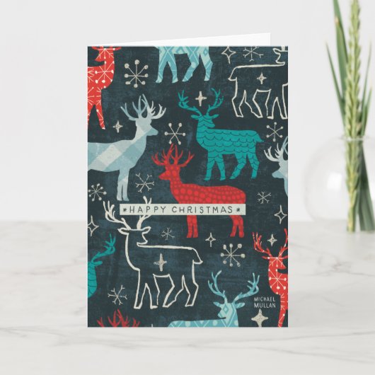 クリスメリートマスタイムトナカイ シーズンカード (正面)