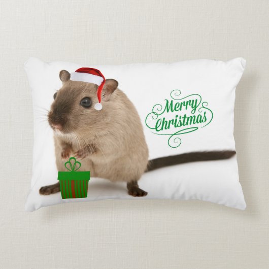 クリスメリーマウス アクセントクッション (正面)
