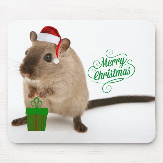 クリスメリーマウス マウスパッド (正面)