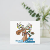 クリスメリーマスの間抜けかわいいムーズ シーズンポストカード (スタンド正面)