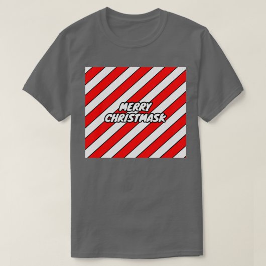 クリスメリーマスク Tシャツ (デザイン正面)