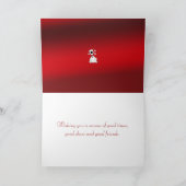 クリスメリーマスフォトカード シーズンカード (内部)